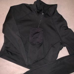1/4 zip activewear jacket